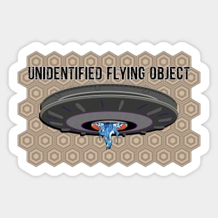 Unidentify Flying Object Sticker